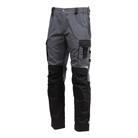 Летние брюки Brodeks KS 302, серый/черный
